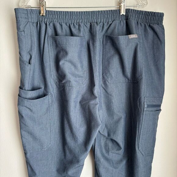 Figs Women’s  Skinny Scrub pants limited edition denim blue size XL! EUC! - Picture 10 of 14